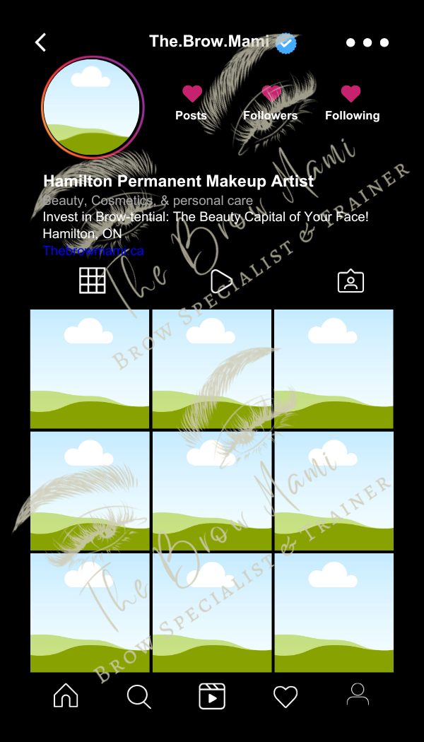 Instagram Inspired Business Cards